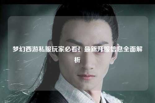 夢(mèng)幻西游私服玩家必看！最新開(kāi)服信息全面解析