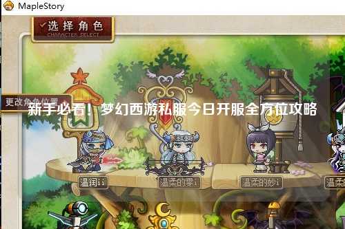 新手必看！夢(mèng)幻西游私服今日開(kāi)服全方位攻略