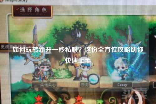 如何玩轉新開(kāi)一秒私服？這份全方位攻略助你快速上手